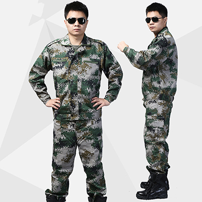 精品高端軍訓迷彩服 廠家